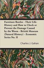 Furniture Beetles - Their Life-History and How to Check or Prevent the Damage Caused by the Worm - British Museum (Natural History) - Economic Series No. II