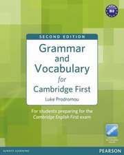 Grammar and Vocabulary for Cambridge First (no Key)