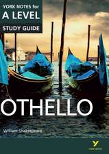 Othello York Notes A-level English Literature - for 2025, 2026 exams