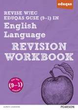 Pearson REVISE WJEC Eduqas GCSE English Language Revision Workbook - for 2025 and 2026 exams