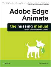 Adobe Edge Animate – The Missing Manual