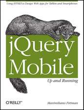 jQuery Mobile – Up and Running