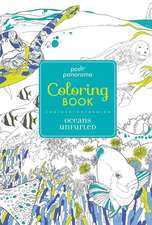 Posh Panorama Adult Coloring Book: Oceans Unfurled