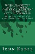 National Apostasy and the Case of Catholic Subscription to the Thirty-Nine Articles Considered