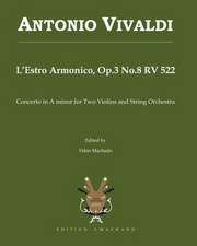 Antonio Vivaldi L'Estro Armonico, Op.3 No.8 RV 522