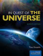 In Quest of the Universe