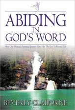 Abiding in God's Word