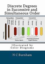 Discrete Degrees in Successive and Simultaneous Order: Illustrated by Color Diagrams