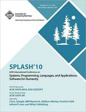 Splash 10: ACM Conference on Systems, Programming Languages and Applications