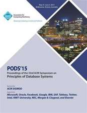 Pods 15 33rd ACM Symposium on Principles of Data Management