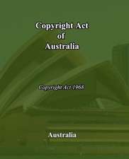 Copyright Act of Australia