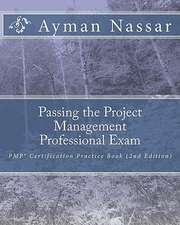 Passing the Project Management Professional Exam