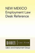 New Mexico Employment Law Desk Reference