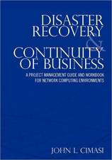 Disaster Recovery & Continuity of Business