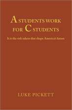 A Students Work for C Students
