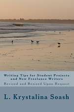 Writing Tips for Student Projects and New Freelance Writers