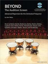 Beyond the Audition Screen