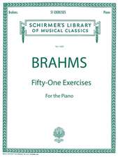 Brahms, J: 51 Exercises