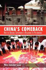 China's Comeback