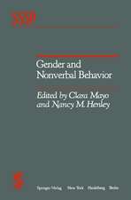 Gender and Nonverbal Behavior