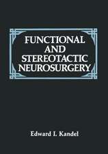 Functional and Stereotactic Neurosurgery