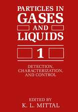 Particles in Gases and Liquids 1: Detection, Characterization, and Control