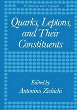 Quarks, Leptons, and Their Constituents