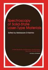 Spectroscopy of Solid-State Laser-Type Materials