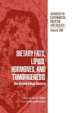 Dietary Fats, Lipids, Hormones, and Tumorigenesis: New Horizons in Basic Research