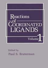 Reactions of Coordinated Ligands: Volume 1