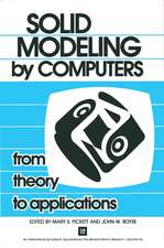 Solid Modeling by Computers: From Theory to Applications