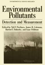 Environmental Pollutants: Detection and Measurement