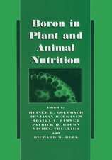 Boron in Plant and Animal Nutrition