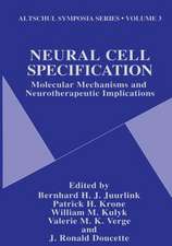 Neural Cell Specification: Molecular Mechanisms and Neurotherapeutic Implications