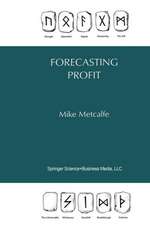 Forecasting Profit