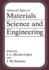 Advanced Topics in Materials Science and Engineering