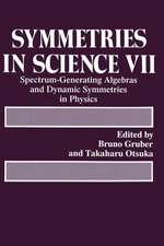 Symmetries in Science VII: Spectrum-Generating Algebras and Dynamic Symmetries in Physics