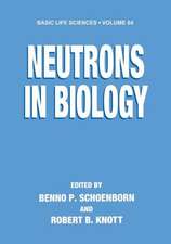 Neutrons in Biology