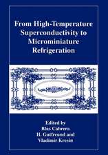 From High-Temperature Superconductivity to Microminiature Refrigeration