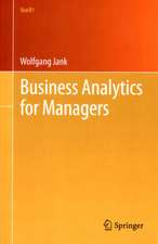 Business Analytics for Managers