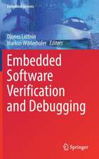 Embedded Software Verification and Debugging