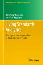 Living Standards Analytics: Development through the Lens of Household Survey Data