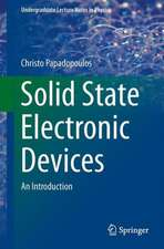 Solid-State Electronic Devices: An Introduction