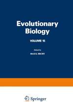 Evolutionary Biology: Volume 15