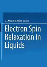 Electron Spin Relaxation in Liquids: Based on lectures given at the NATO Advanced Study Institute held at “Spåtind,” Norway, in August 1971