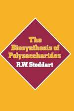 The Biosynthesis of Polysaccharides