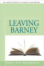 Leaving Barney