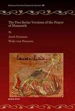 Gutman, A: The Two Syriac Versions of the Prayer of Manasseh