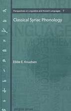 Knudsen, E: Classical Syriac Phonology