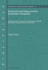 Structural Lexicology and the Greek New Testament